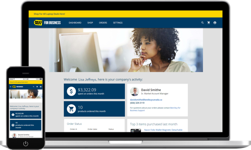 Devices showing dashboard